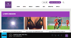 Desktop Screenshot of champagnefm.com